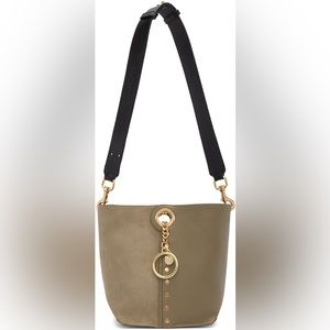 See By Chloe Olive and Black Shoulder Bag